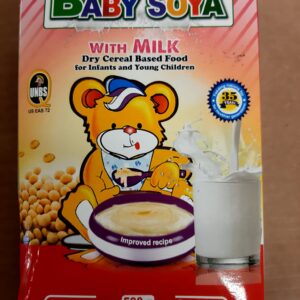 Baby soya with milk